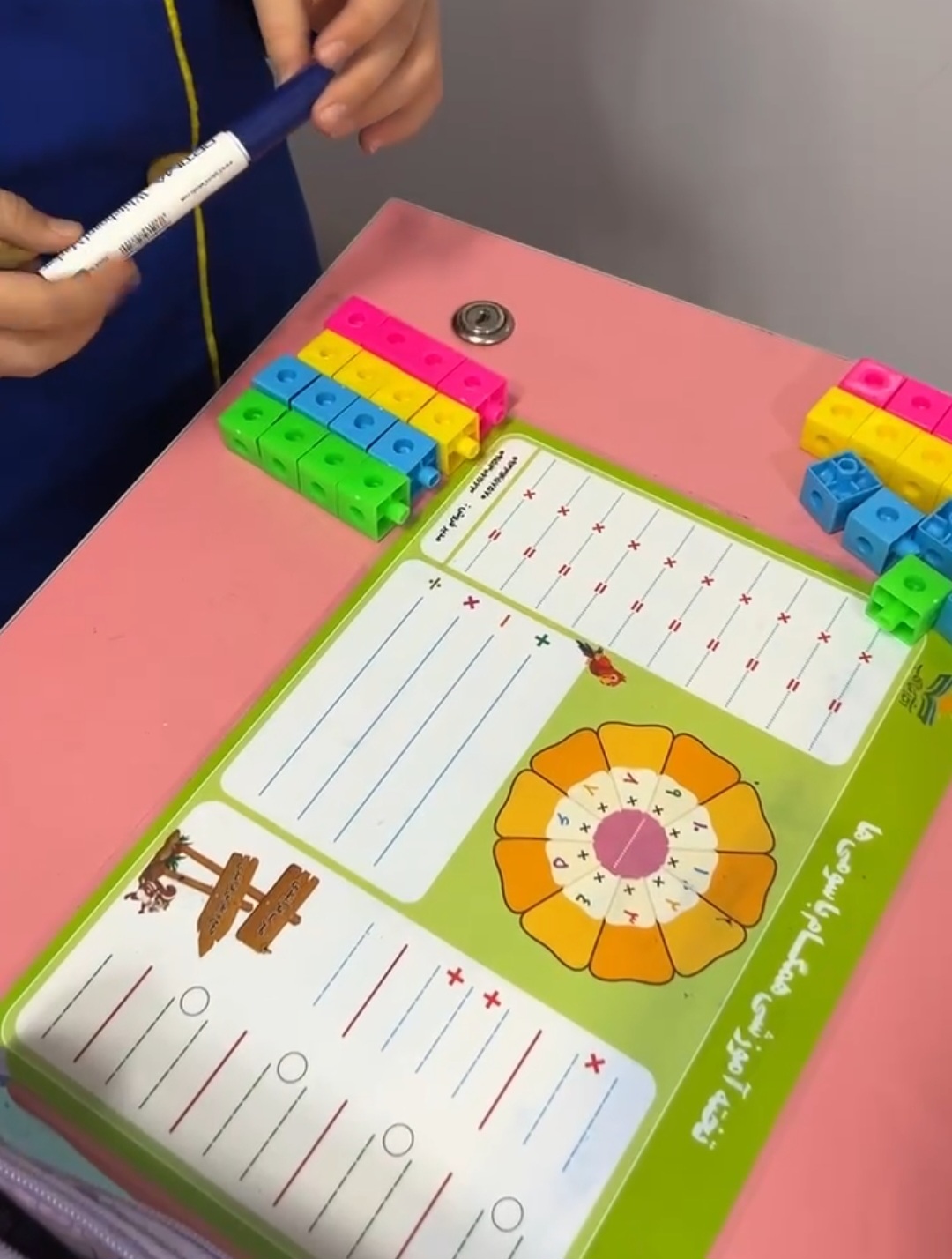 آموزش ضرب  کلاس سوم مریم