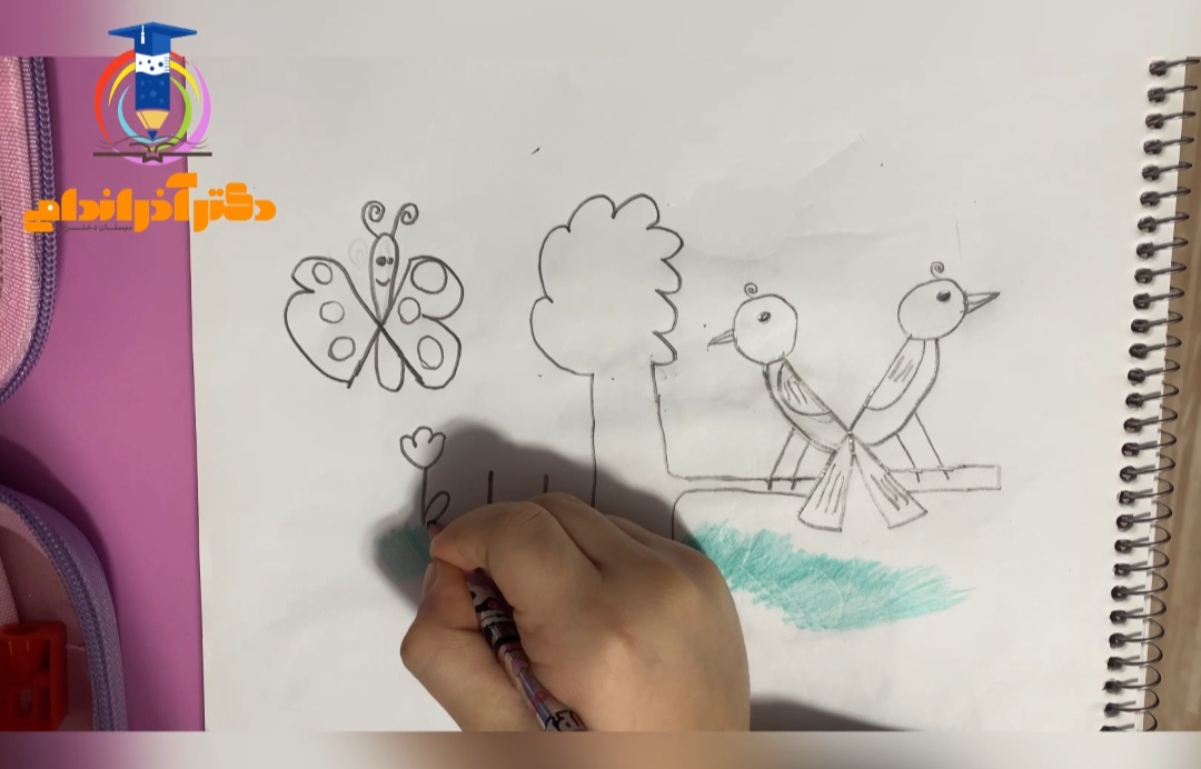 مهارت زندگی و نقاشی مرحله ای